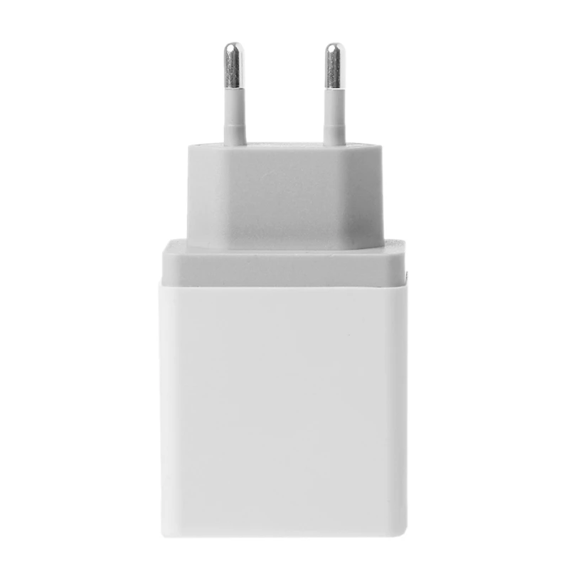 

1 2 3 USB Port 5V 2.4A Travel Charger Power Adapter EU Plug For Phone Tablet PC