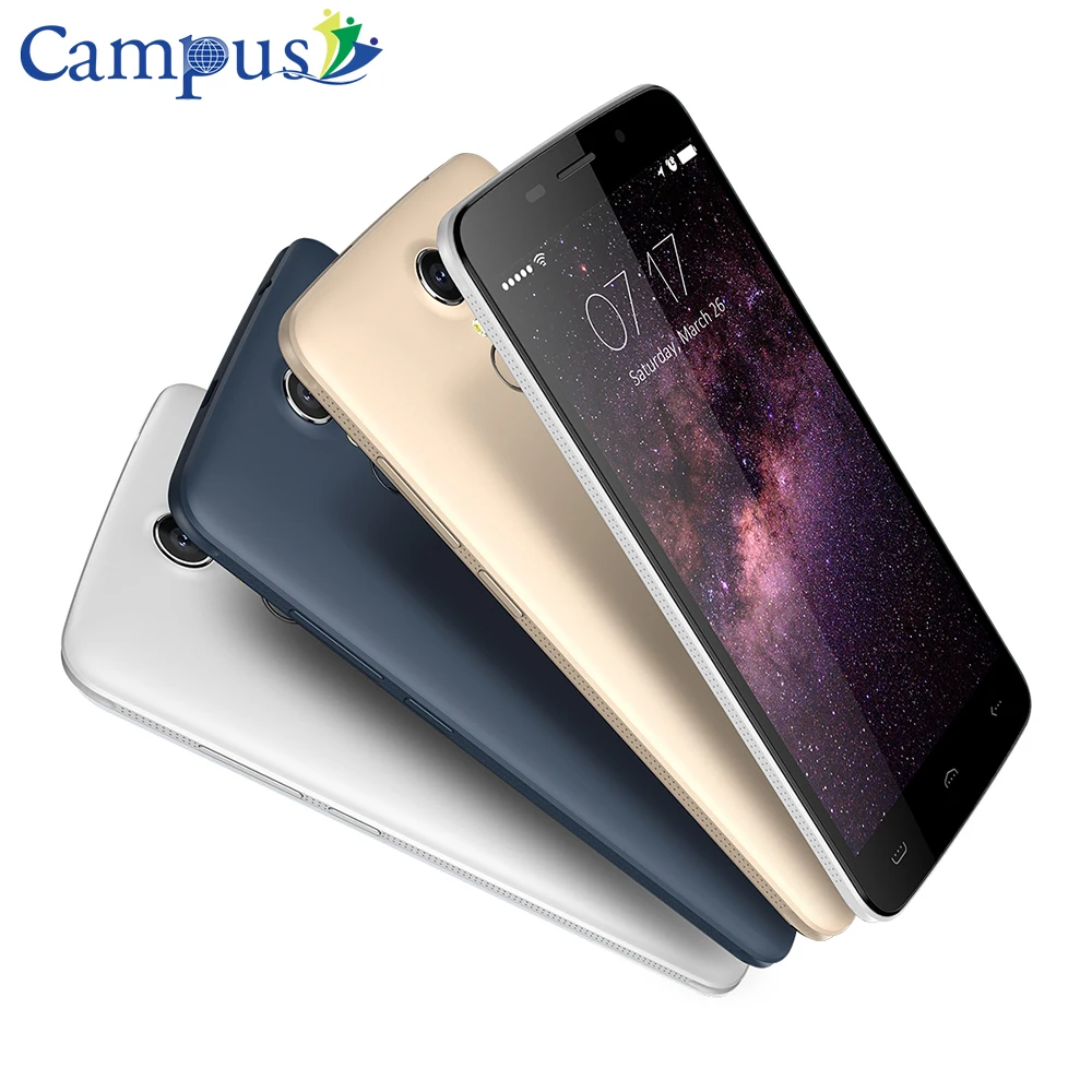Original HOMTOM HT17 4G Smartphone 5 5 HD Fingerprint Mobile Phone Android 6 0 MTK6737 Quad