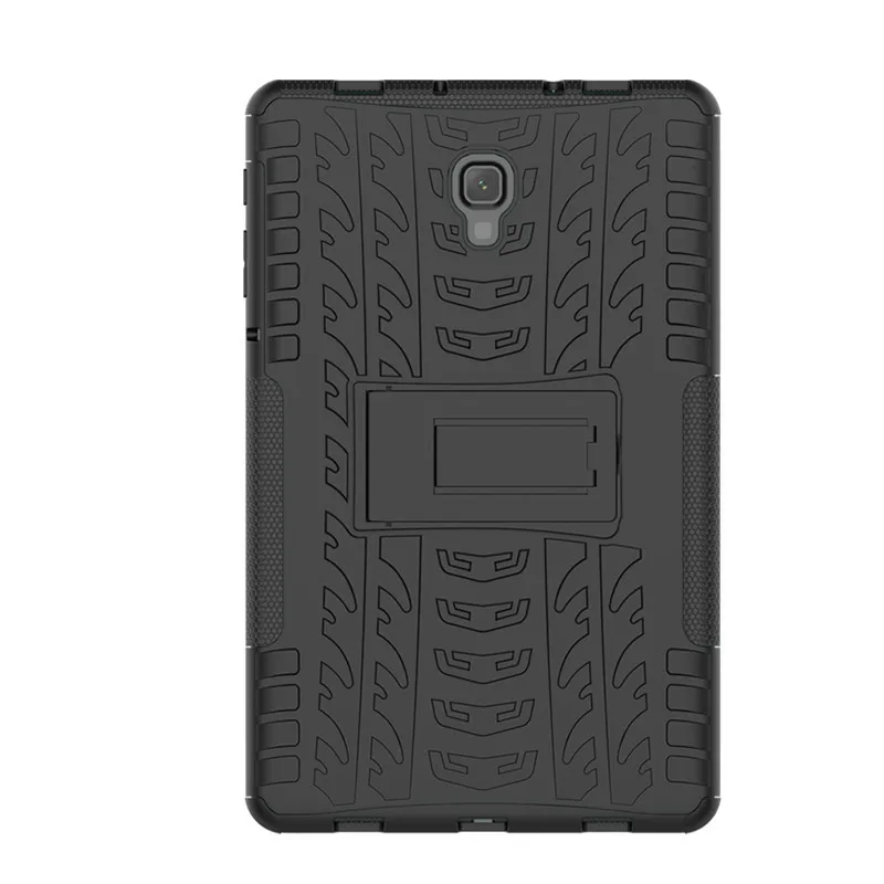 Прочный Чехол-подставка для samsung Galaxy Tab A A2, 10,5 дюймов, см, T590, T595, T597, сверхпрочный чехол для планшета, 2 в 1, гибридный Чехол - Цвет: Black