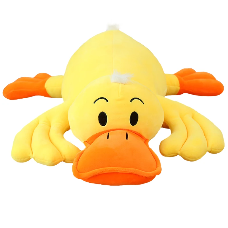 1pc New 40CM Rubber Duck Plush Toy Staffed Lovely Little Duck Plush