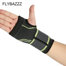 FLYBAZZZ New Elastic Wrist Support Gym Weightlifting Training Weight Lifting Gloves Bar Grip Barbell Straps Wrap Hand Protection oem gym weight lifting leather xrossfit training barbell pull up hand grip workout sport bodybuilding fitness hand gloves