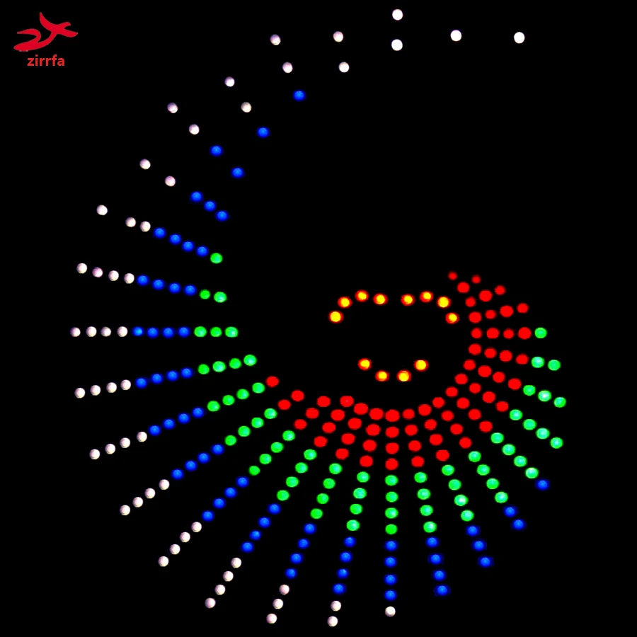 Zirrfa красивый танцевальный светильник cubeed для подарка на день рождения, светодиодный электронный diy комплект