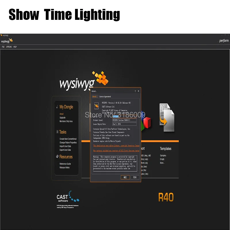 Новейшая версия сценического освещения шоу строитель программного обеспечения WYSIWYG релиз R40 трещин ключ эмулятор Клон USB