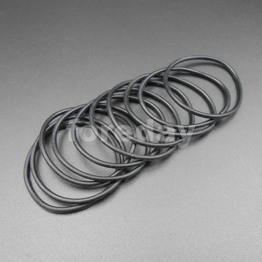 50pcs X New M2 Silicone Rubber Drive Round Belt Pulley Transmission Belts 2mm X 40mm 2x40mm 2