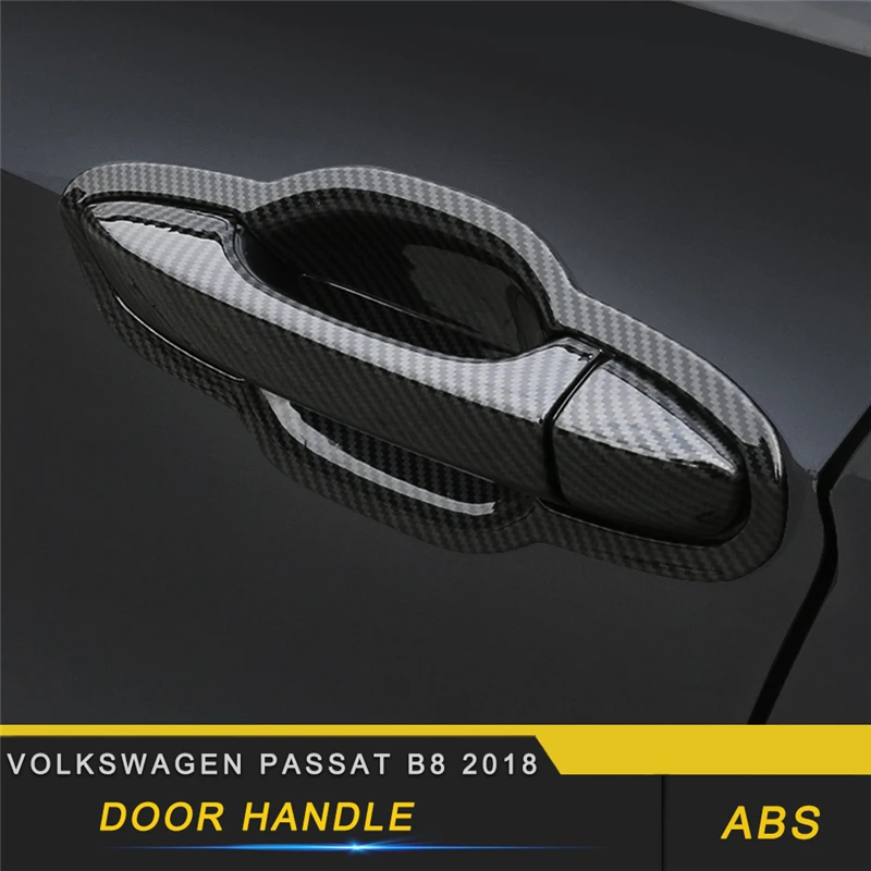 

For Volkswagen Passat B8 2018 Car Styling Outside Door Handle Bowl Cover Trim Frame Sticker Exterior Accessories