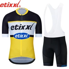 ETIXXL Забавный Велоспорт Джерси MTB Горный Мужская одежда для велосепидистов короткий комплект Ropa Ciclismo велосипедная Одежда Майо кулот