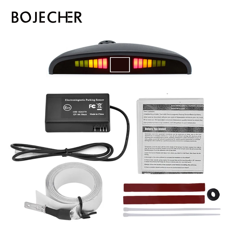 Auto Car Parking Sensor U302 LED Reversing Reverse Backup Radar System Alarm car