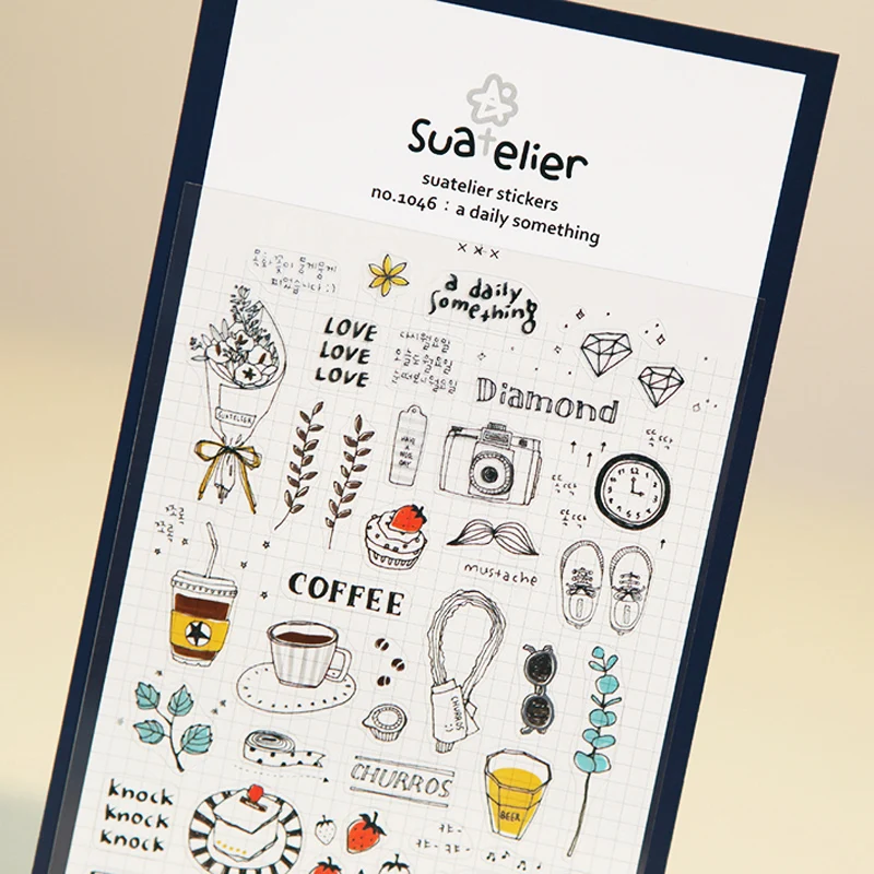 

SONIA Daily Life paper sticker package DIY diary decoration sticker album scrapbooking