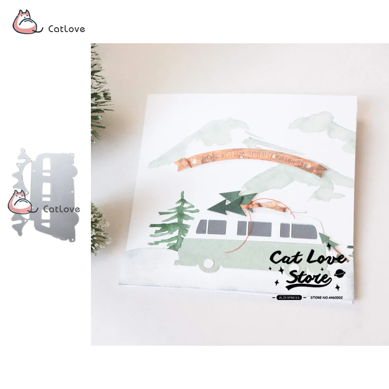 

Bunting Car Metal Cutting Dies Stencils For DIY Scrapbooking Paper Card Decorative Craft Dies Embossing Die Cuts New 2019