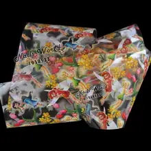 100 см x 4 см с изображением цветочной Феи передачи Фольга для ногтей арт горячий дизайн Стикеры и маникюра для домашнего использования, S59