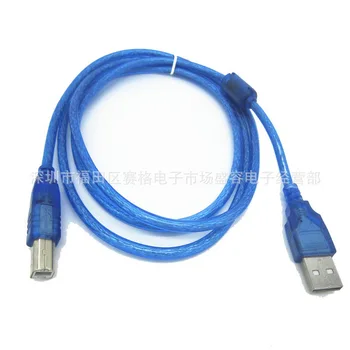 

100pcs USB2.0 Printer Cable Type A Male to Type B Male Dual Shielding Sync Data Scanner High Speed for HP Canon Epson