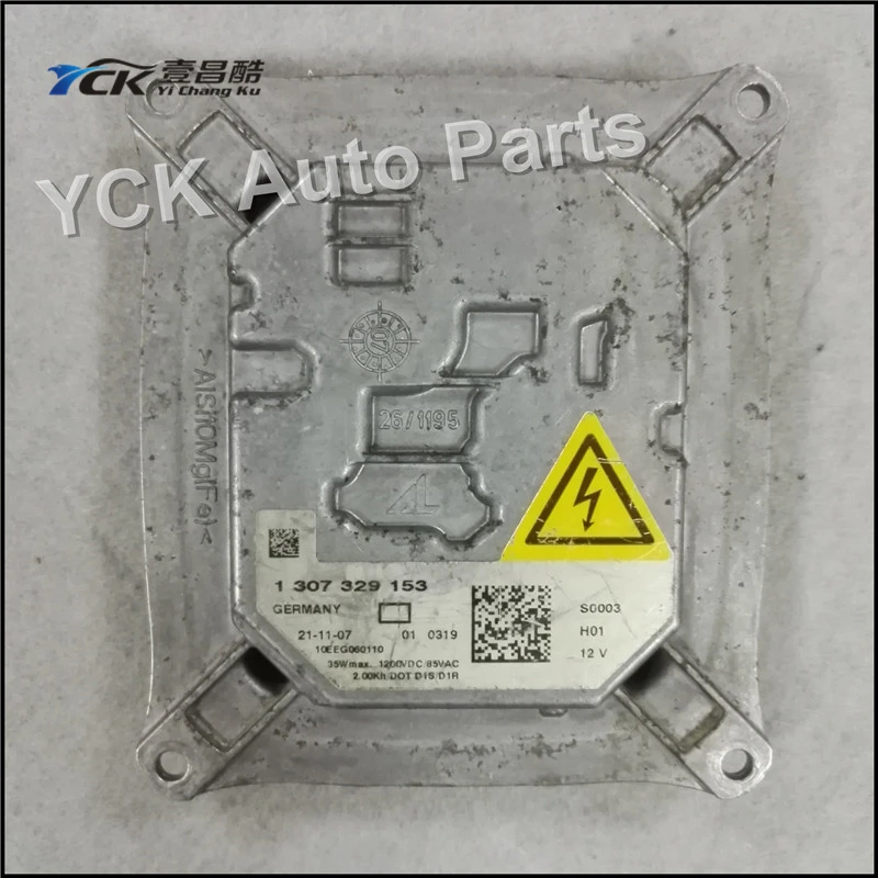 

1PC YCK Original HID Xenon headlight D1S AFS Ballast 130732915301 1307329153 (Genuine and Used)
