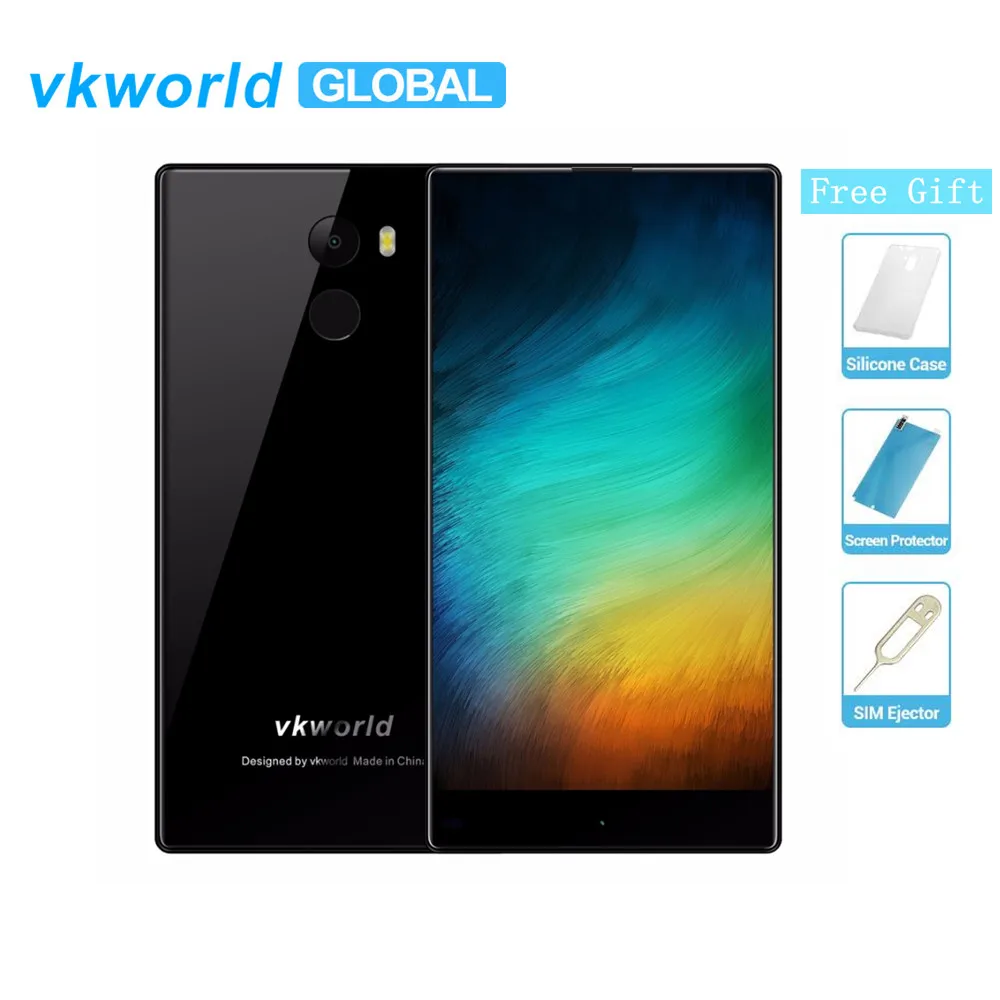 VKworld MIX 4G смартфон с 5 дюймовым дисплеем четырёхъядерным процессором ОЗУ 2 Гб ПЗУ 16