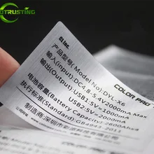 Leoturning 1000 шт на заказ спрессованные золотые серебряные клейкие наклейки металлические Золотые/серебряные косметические бутылки банки упаковочные наклейки