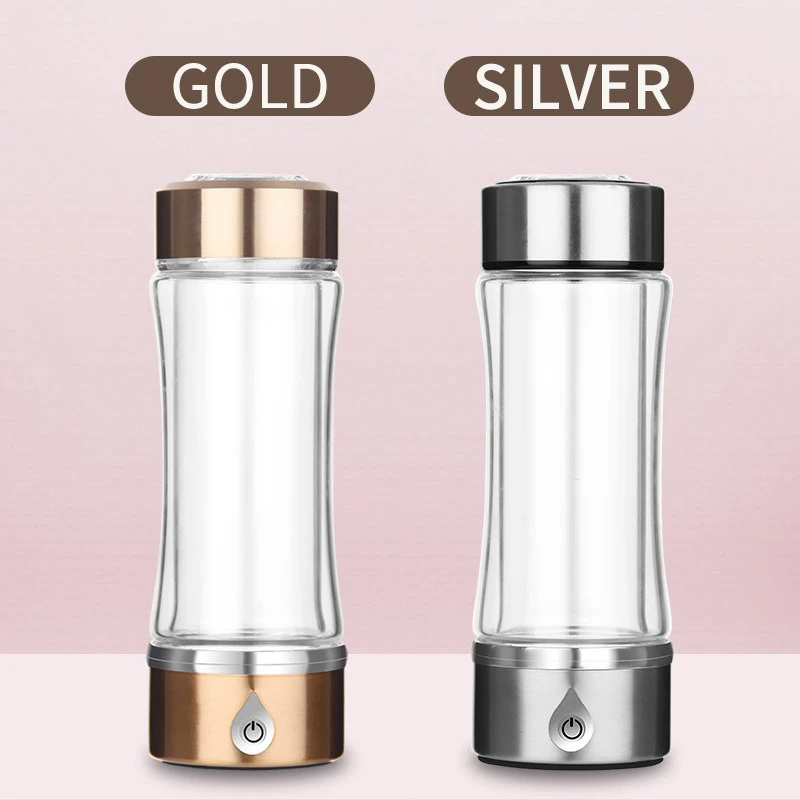 

Spe/Pem Rich Hydrogen Water Generator Anti-Oxidation Alkaline Water Ionizer Pitcher Dual Use Hydrogen Healthy Smart Bottle 420