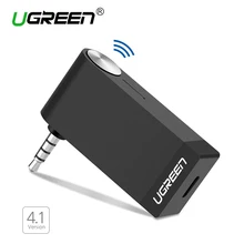 Ugreen Bluetooth Audio Music Receiver 4 1 Wireless Car 3 5mm Bluetooth Adapter AUX Cable Free
