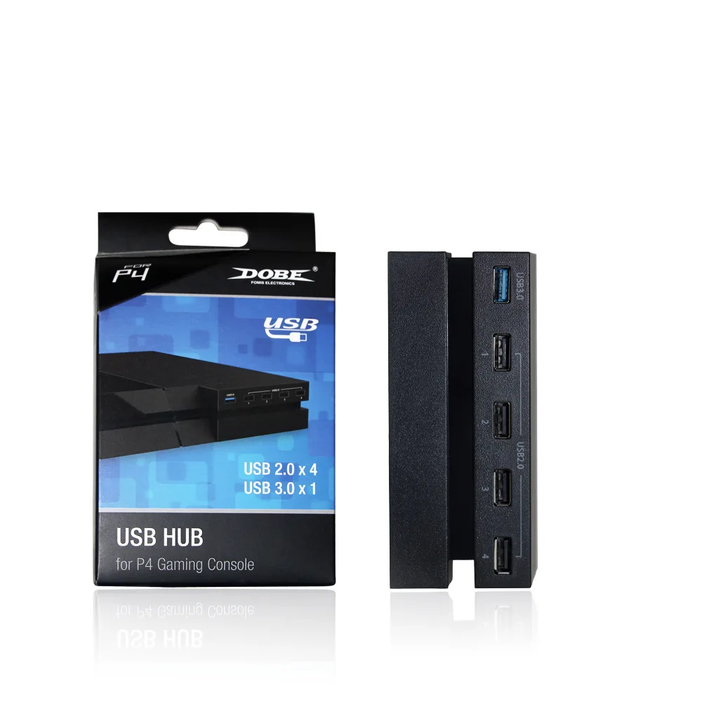 

PS4 Slim Extend USB Adapter Accessories for Play Station 4 Slim Console USB HUB 3.0 High Speed & 2.0 USB port for Playstation 4