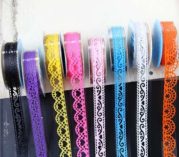 

Free ship!40pc!DIY pvc cute creative decorative lace tape / Hollow lace tape