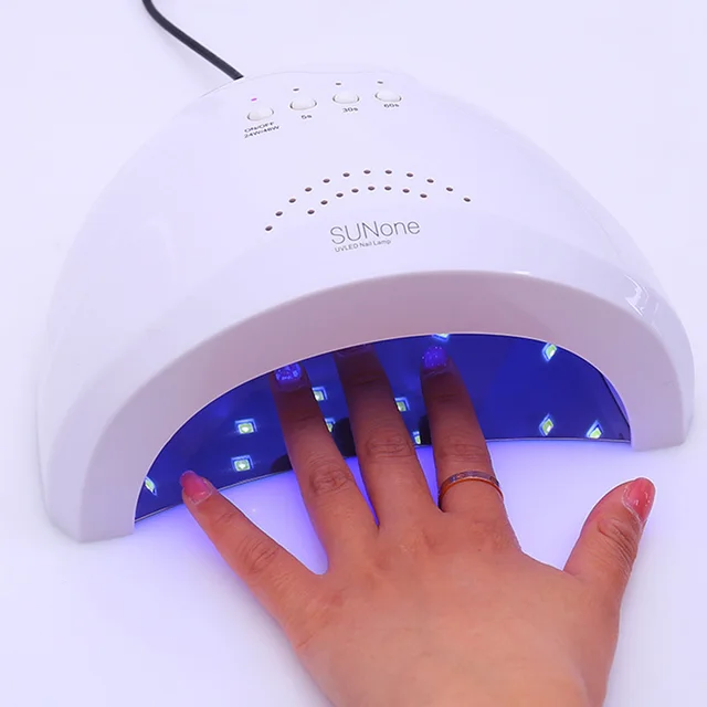 $US $9.69  48W SUN ONE UV Nail Lamp 30 LED Beads Gel Polish Curing Light SUN X3 Nail Dryer LED Lamp