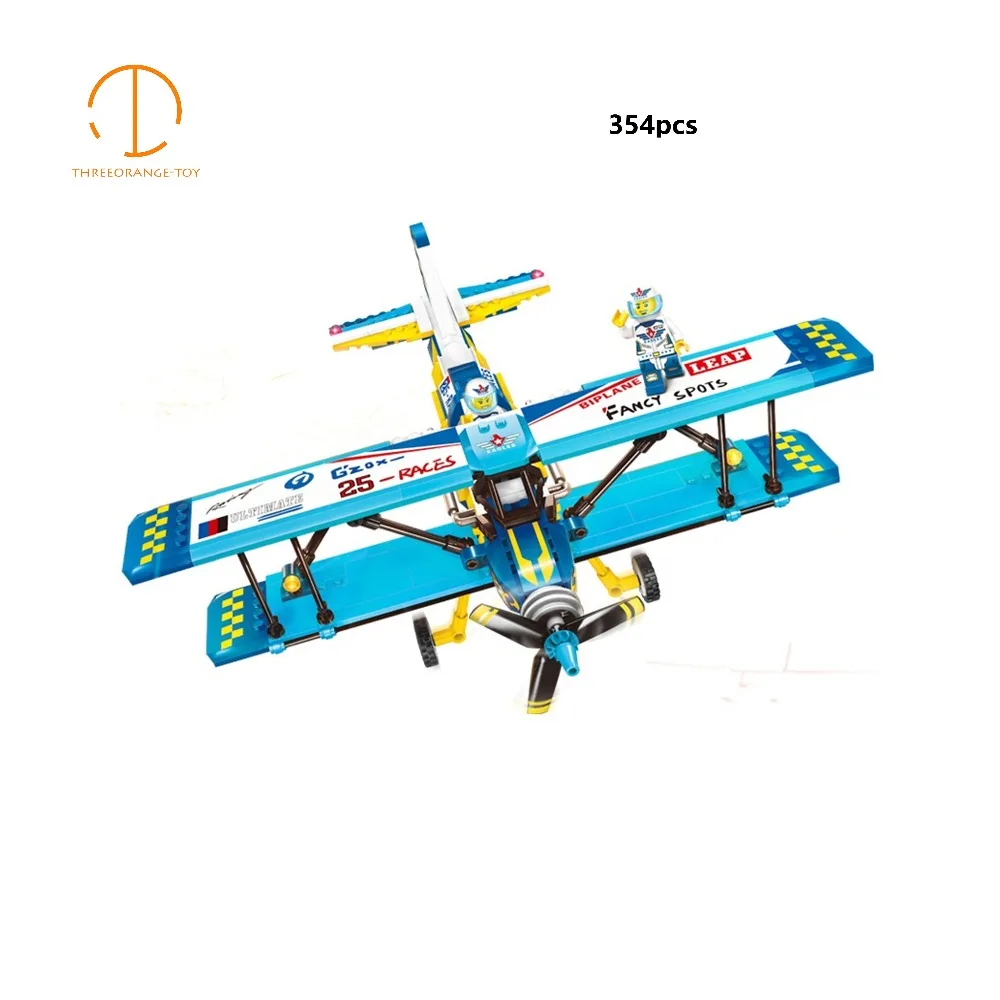 Legoing plane Aircraft Jet Building blocks model kit compatible legoed technics Educational toys Children toys for Kids
