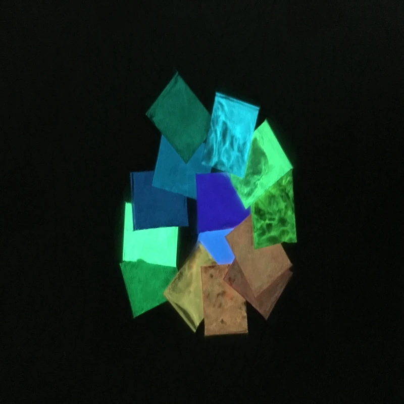 Sky-blue Photoluminescent Powder Luminous Pigment for DIY Paint Print Glow in dark 10g/bag luminous pigment