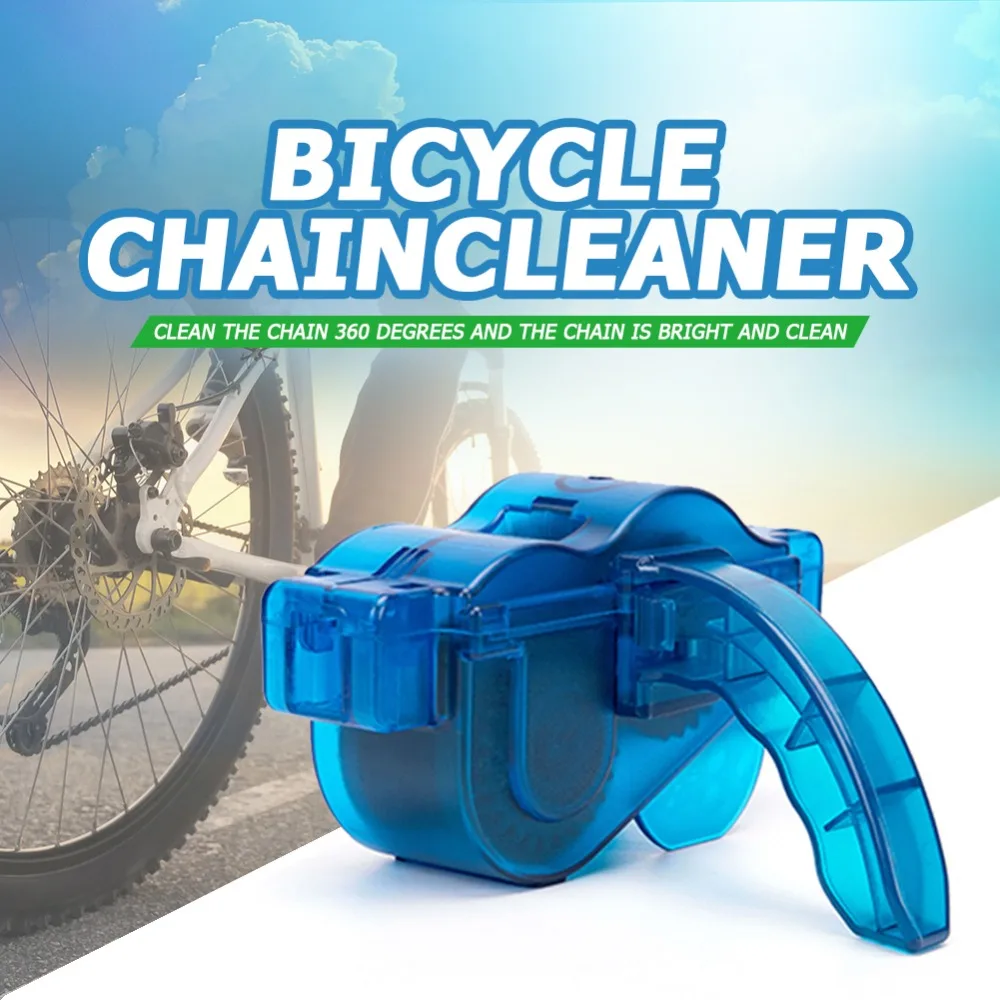 Portable Bicycle Chain Cleaner Bike Clean Machine Brushes Scrubber Wash Tool Mountain Cycling Cleaning Outdoor Accessories Portable Bicycle Chain Cleaner Bike Clean Machine Brushes Scrubber Wash Tool Mountain Cycling Cleaning Outdoor Accessories