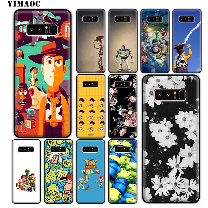 Мягкий силиконовый чехол YIMAOC Toy Story для samsung Galaxy S10 S10e S9 S8 Plus S7 S6 Edge J6 |