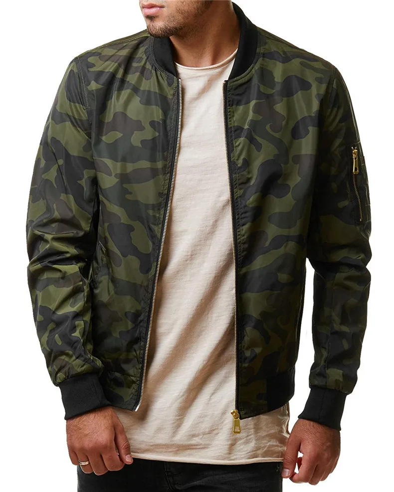 7XL Jackets Men 2019 Camouflage Jacket Male Coats Camo Bomber Mens Jacket Brand Cloth Outwear Baseball Collar Plus Size 5XL 6XL 05