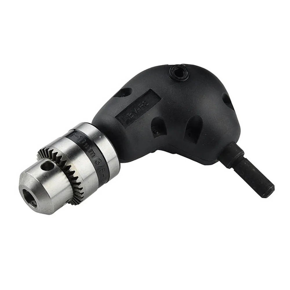 

90 Degree Right Angle Drill Metal Gear Drive Adapter With Chunk Key QJS Shop