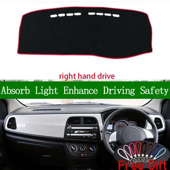 

For changan eulove 2013 2014 2015 Right Hand Drive Dashboard Cover Car Stickers Sun Shade Dash Mat Carpet Interior Accessories