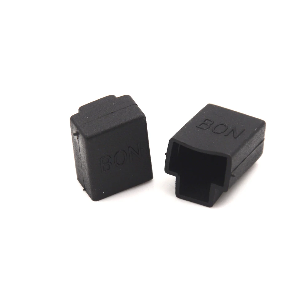 20 шт./лот Черная защитная крышка RJ45 с кристаллами для защиты от пыли оптовая