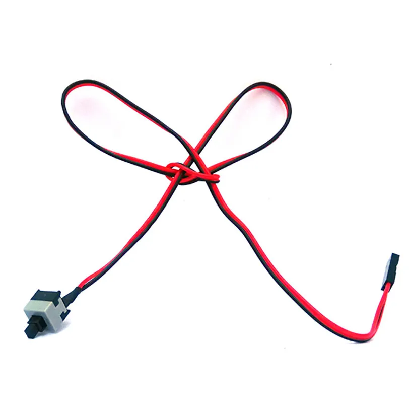mosunx New Replacement ATX Motherboard Switch On / Off / Reset PC Computer Power Cord Gift Feb 5 Drop Ship 10pcs lot pc computer desktop atx power on supply reset switch connector cable cord drop shipping