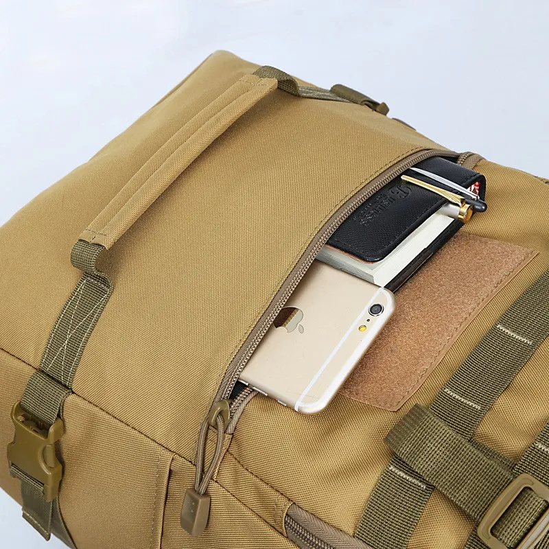 Bolsas de Montanhismo Mochila de Acampamento Mochila de Viagem dos Homens Novo Bolsa Militar Tático Caminhadas Mochila N329 2020 50l 33 Mochilas escal.