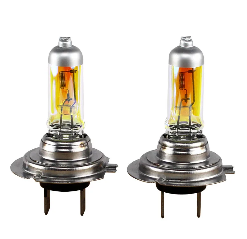 XENCN 12V 2300K Golden Eyes Super Yellow Bright Car Halogen Headlights