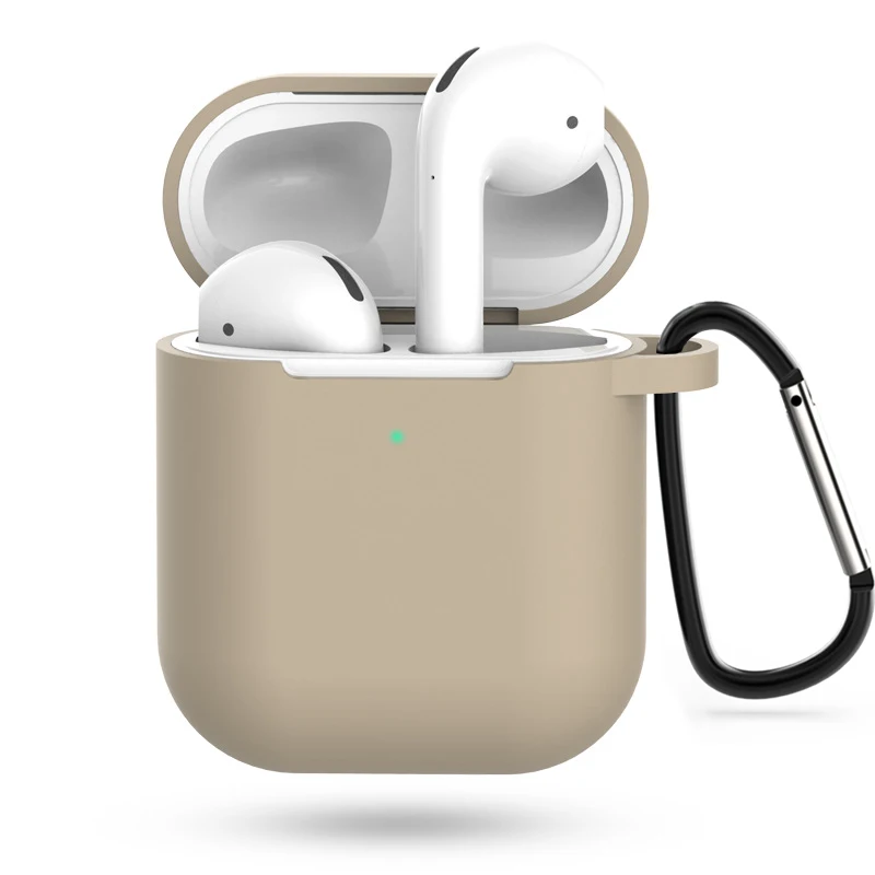 Идеальный чехол для airpods 2 3 skins для Apple airpods pro Air pods 3 2 Наушники защитный чехол для airpods pro Чехол аксессуары - Цвет: 2 Brown