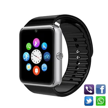 

Smart Watch Gt08 Unisex Student Watch Mobile Phone Sim Card Camera Clock Sports Pedometer Bluetooth Smart Watches Long Standby