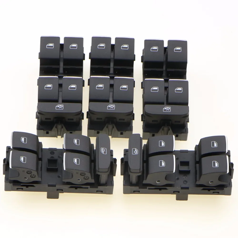 

5Pcs Original OEM Black Driver Side Master Window Switch for VW Golf MK7 Mirror Controller Button 5GG 959 857 A 5GG 959 857