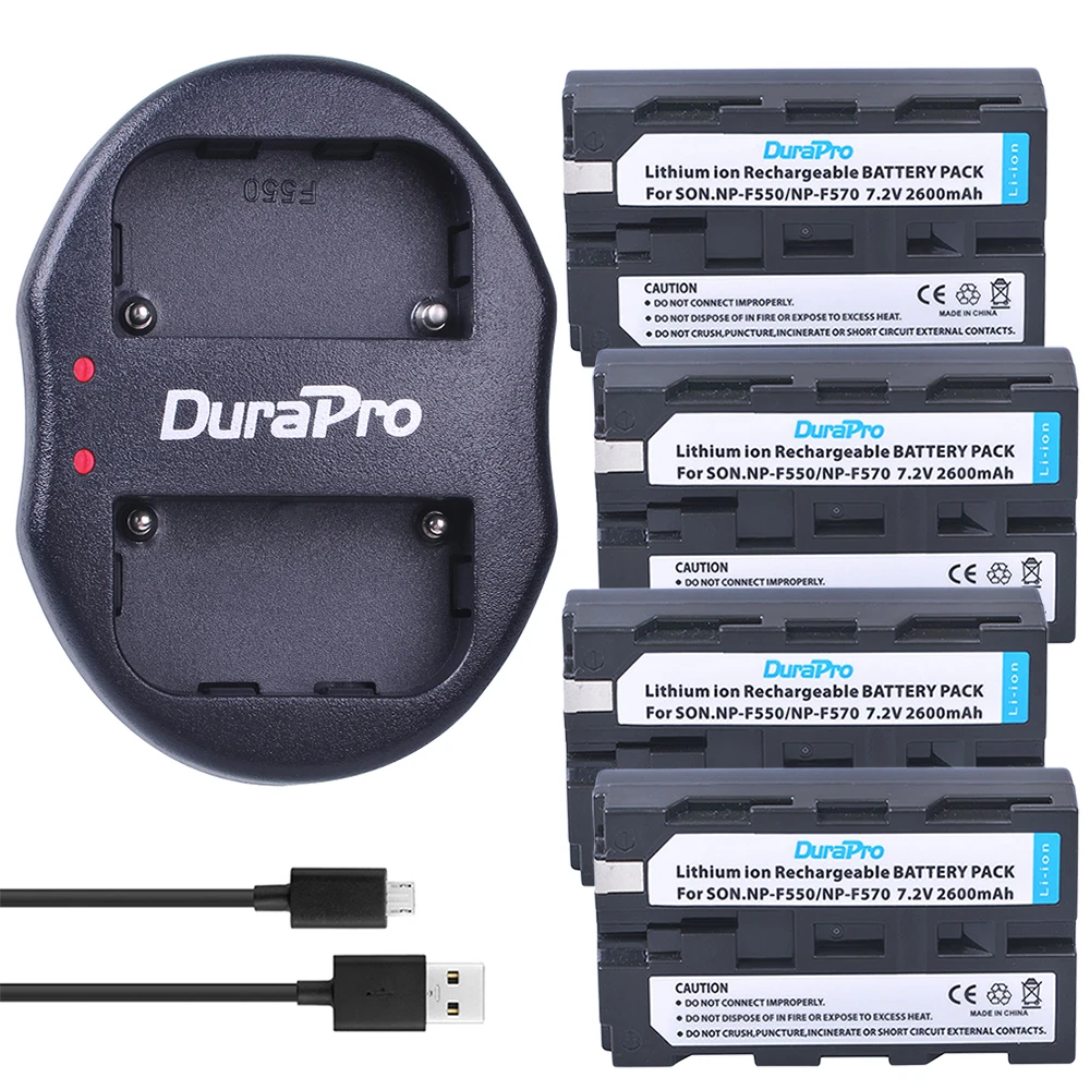 Batteries GoPro MAX (2-pack) + Chargeur Rapide 3 Canaux USB | Remplacement Longue Durée Pour GoPro MAX