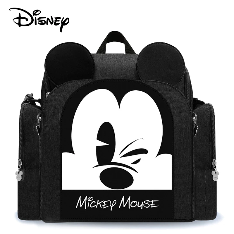 

Disney Baby diaper bag Maternity Nappy stroller bags baby care Mummy travel backpack portable seated stool Dining Chair mochila