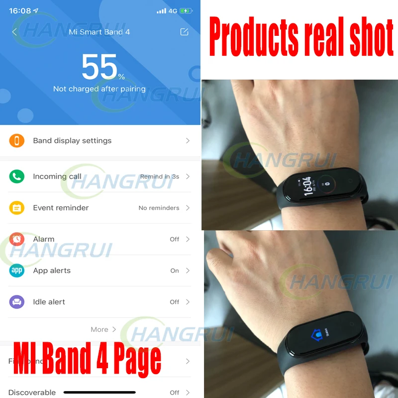 Оригинальный Xiaomi Mi Band 4 новейший умный AI Bluetooth 5,0 Miband 4 браслет пульсометр Фитнес Музыкальный браслет цветной сенсорный экран