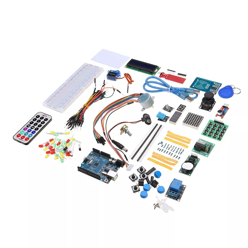 Стартовый набор агоал RFID для Arduino UNO R3 Улучшенная обучающая версия с розничной