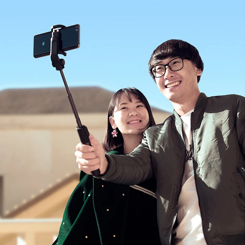 Xiaomi складной Ручной штатив селфи палка monopod selfiestick Bluetooth с беспроводным затвором для Android и iPhone