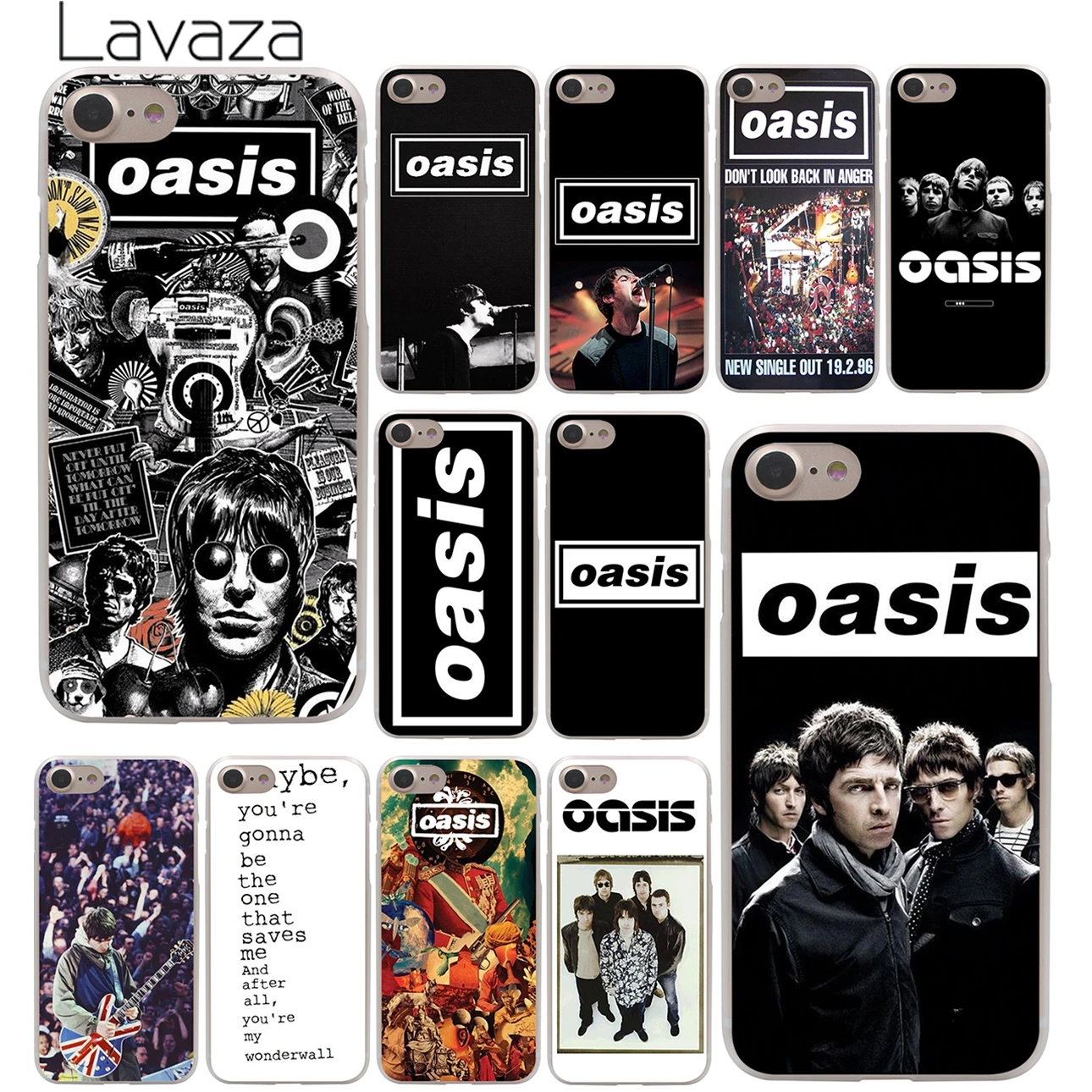 Lavaza Oasis Band Liam Noel Galagher Hard Phone Cover Case