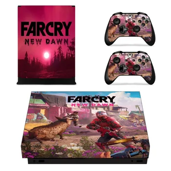 

Farcry Far Cry New Dawn Skin Sticker Decal For Microsoft Xbox One X Console and 2 Controller For Xbox One X Skin Sticker Vinyl