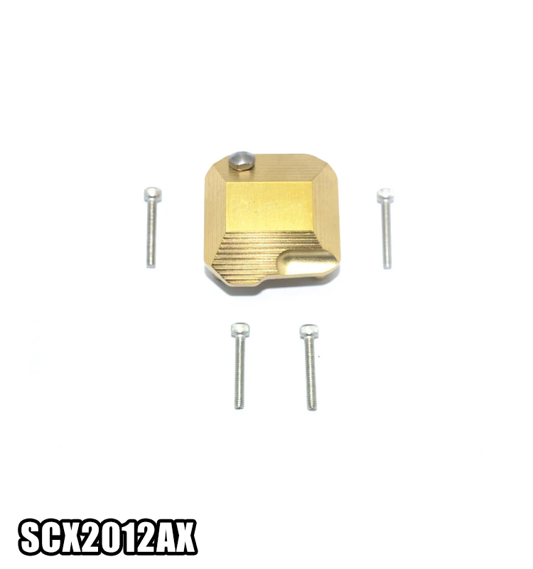 GPM для AXIAL SCX10 II AX90046 AX90047 латунь/медь передняя/задняя коробка передач крышка