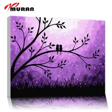 Муран Морден Картина в рамке картина маслом по номерам DIY картина маслом на холсте домашний декор для гостиной 40*50 см