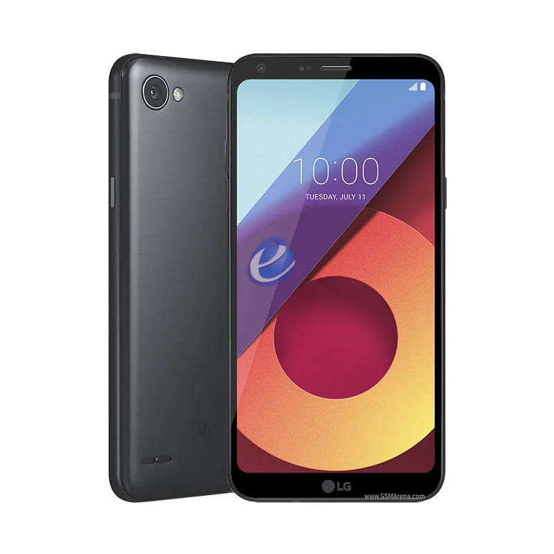 Разблокированный мобильный телефон LG Q6 X600, 5,5 дюймов, 4G LTE, Android, четыре ядра, 13 МП, 5 МП, 3 Гб ram, 32 ГБ rom, wifi, мобильный телефон - Цвет: Черный