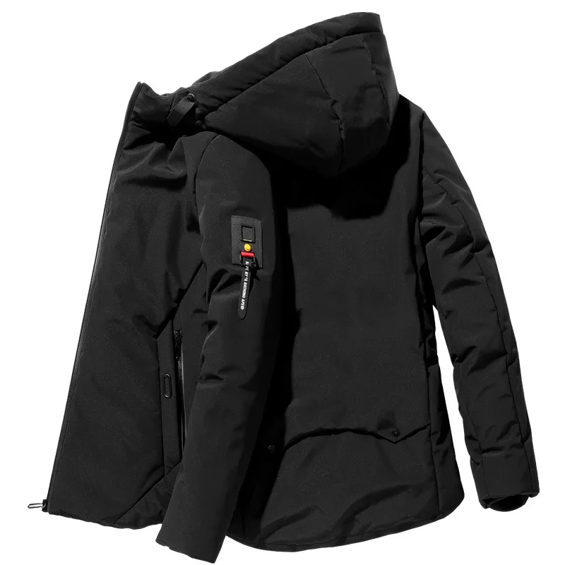 rouge 4xl Taille 145 Hommes Mode Col Parka À 3xl Plus Capuche De La Vestes 1 Noir F1clKJ