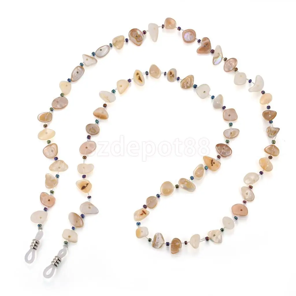 Glass Beads Beaded Eyeglass Chain Sunglasses Holder Keeper Eyeglass Lanyard Retainer Necklace