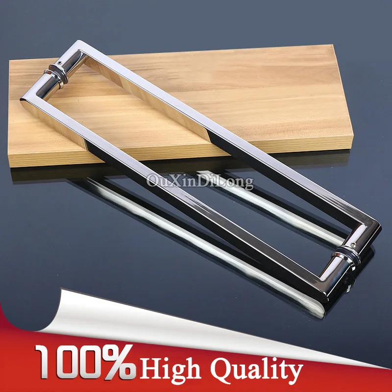 High Quality 304 Stainless Steel Frameless Shower Bathroom Glass Door